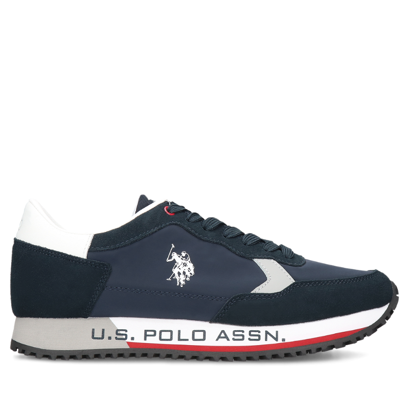 Granatowe sneakersy U.S. Polo Assn, U.S. Polo Assn., Buty sportowe, US0061-03, Konopka Shoes