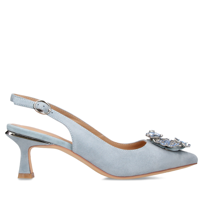 Niebieskie czółenka Louise, Alma en Pena, Szpilki, AM0012-02, Konopka Shoes Niebieskie czółenka Louise, Alma en Pena, Szpilki, AM0012-02, Konopka Shoes