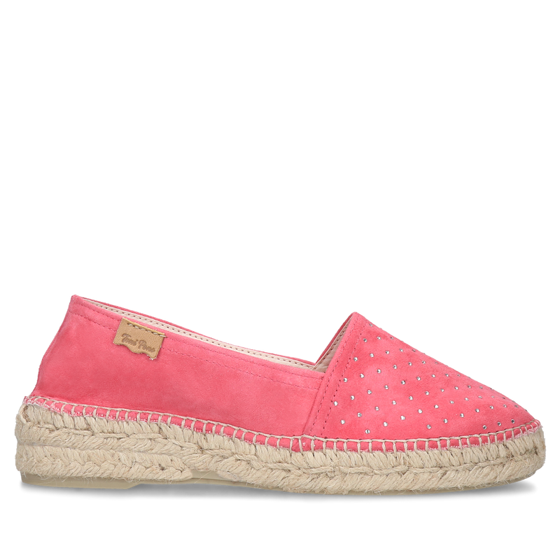 Różowe espadryle Eddy, Toni Pons, Espadryle, TP0005-01, Konopka Shoes