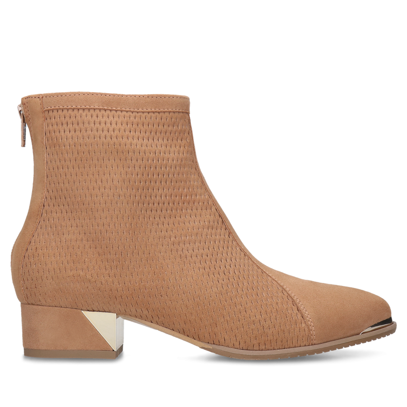 Brązowe botki Leila, Conhpol Bis - polska produkcja, Botki, BI5739-02, Konopka Shoes Brązowe botki Leila, Conhpol Bis - polska produkcja, Botki, BI5739-02, Konopka Shoes