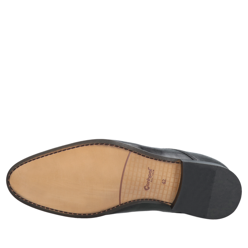 Półbuty męskie z dodatkową wysokością, buty ze skóry, polski producent