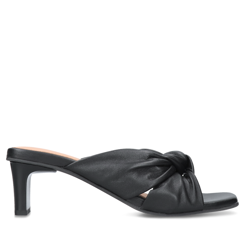 Czarne klapki Gioseppo, Giossepo, Klapki, GI0020-01, Konopka Shoes Czarne klapki Gioseppo, Giossepo, Klapki, GI0020-01, Konopka Shoes