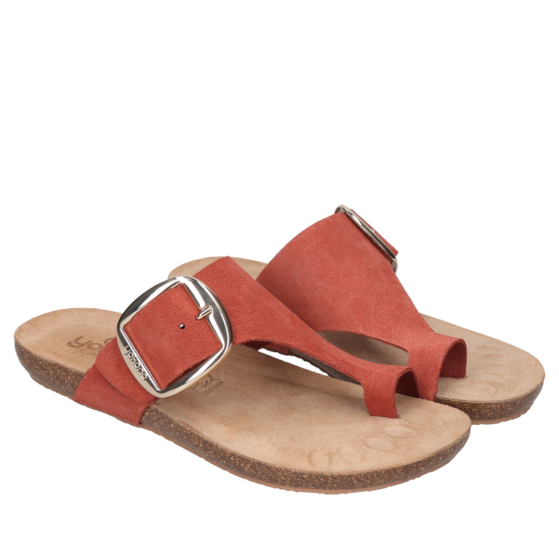 Czerwone klapki Ibiza, Yokono, Klapki, YO0003-01, Konopka Shoes Czerwone klapki Ibiza, Yokono, Klapki, YO0003-01, Konopka Shoes