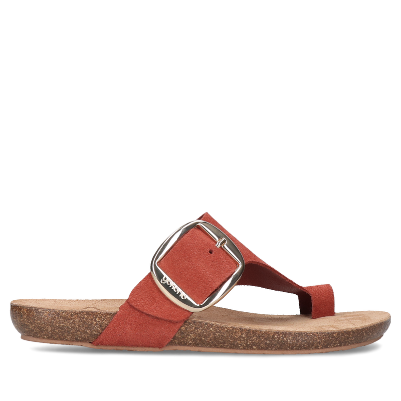 Czerwone klapki Ibiza, Yokono, Klapki, YO0003-01, Konopka Shoes Czerwone klapki Ibiza, Yokono, Klapki, YO0003-01, Konopka Shoes