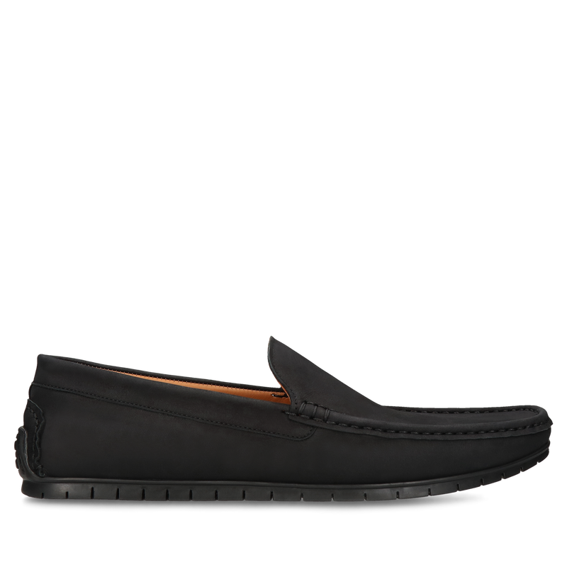 Czarne mokasyny Federico, Conhpol Dynamic - polska produkcja, Mokasyny i loafersy, SD2664-03, Konopka Shoes Czarne mokasyny Federico, Conhpol Dynamic - polska produkcja, Mokasyny i loafersy, SD2664-03, Konopka Shoes