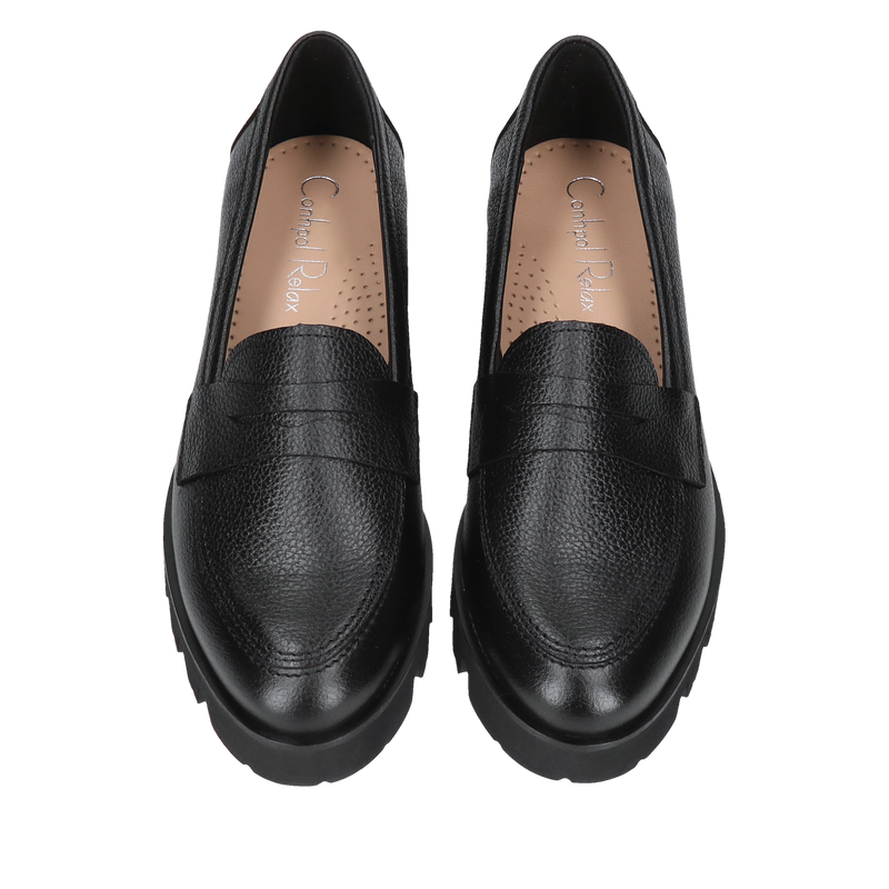 Modne skórzane buty w kolorze czarnym - idealne na każdą okazję