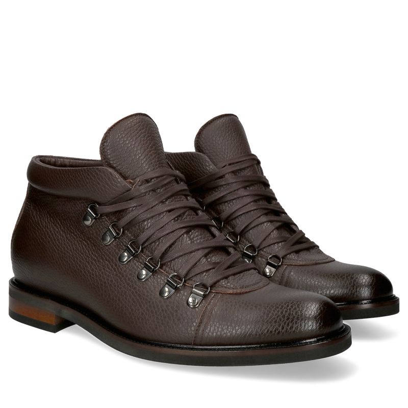 Trzewiki męskie podwyższające casual, obuwie zimowe