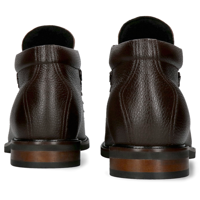 Trzewiki męskie podwyższające casual, obuwie zimowe