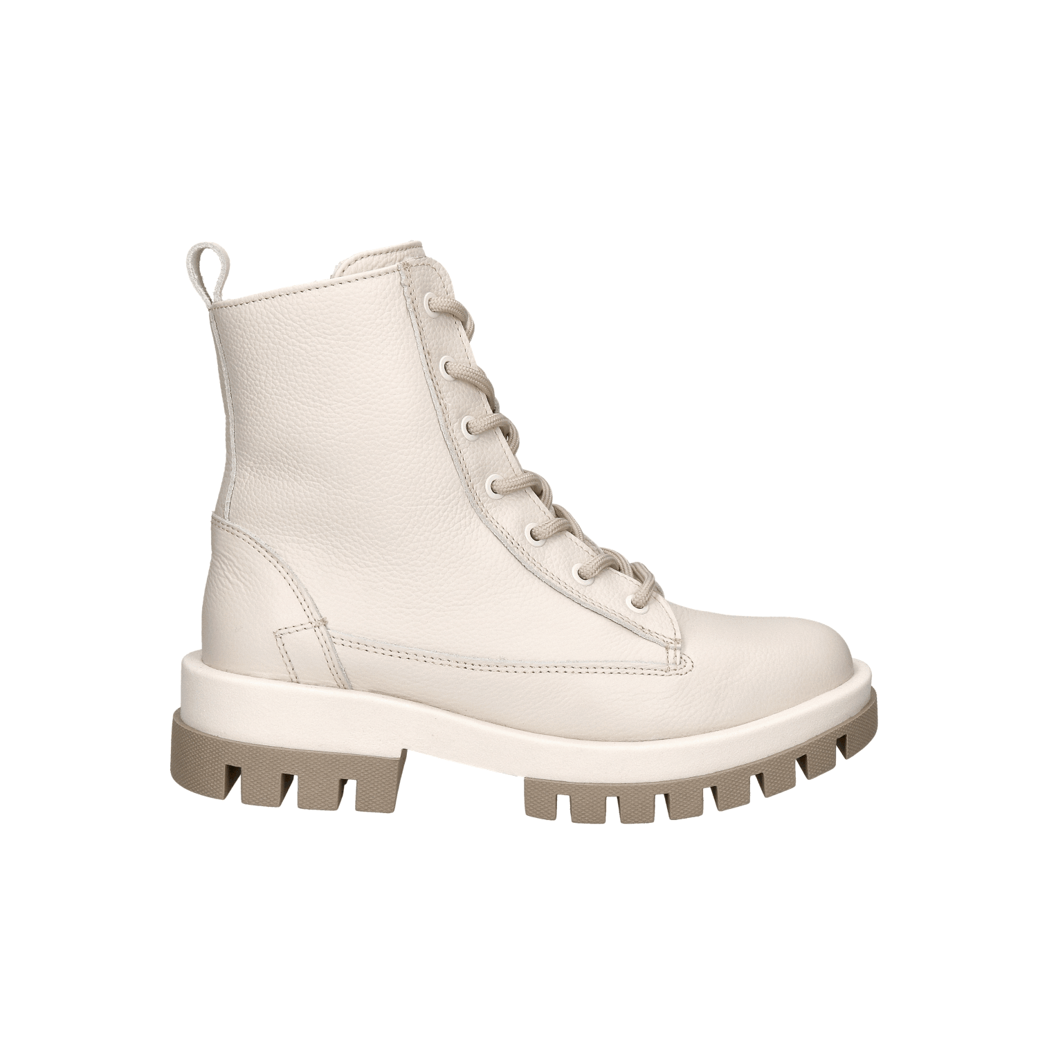 Damskie, beżowe botki Kari ze skóry naturalnej, licowej, Kampa - polska produkcja, KK0010-01, Botki, Konopka Shoes Damskie, beżowe botki Kari ze skóry naturalnej, licowej, Kampa - polska produkcja, KK0010-01, Botki, Konopka Shoes