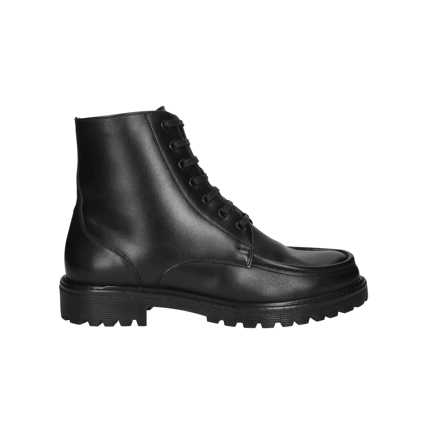 Męskie, czarne trzewiki zimowe Cesare z licowej skóry naturalnej, Conhpol - polska produkcja, CK6363-02, Trzewiki, Konopka Shoes Męskie, czarne trzewiki zimowe Cesare z licowej skóry naturalnej, Conhpol - polska produkcja, CK6363-02, Trzewiki, Konopka Shoes