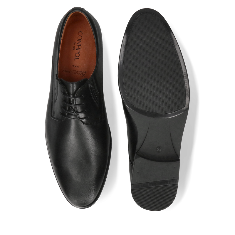 Szerokie obuwie męskie ręcznie szyte w Polsce, do biura