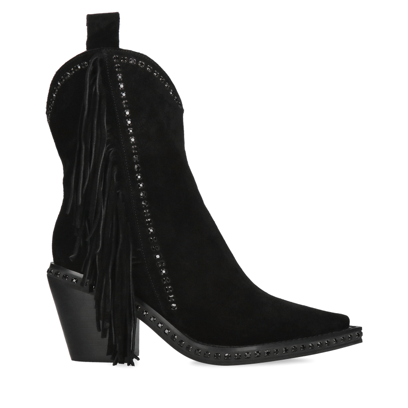 Eleganckie botki damskie ze skóry zamszowej - promocja! Eleganckie botki damskie ze skóry zamszowej - promocja!