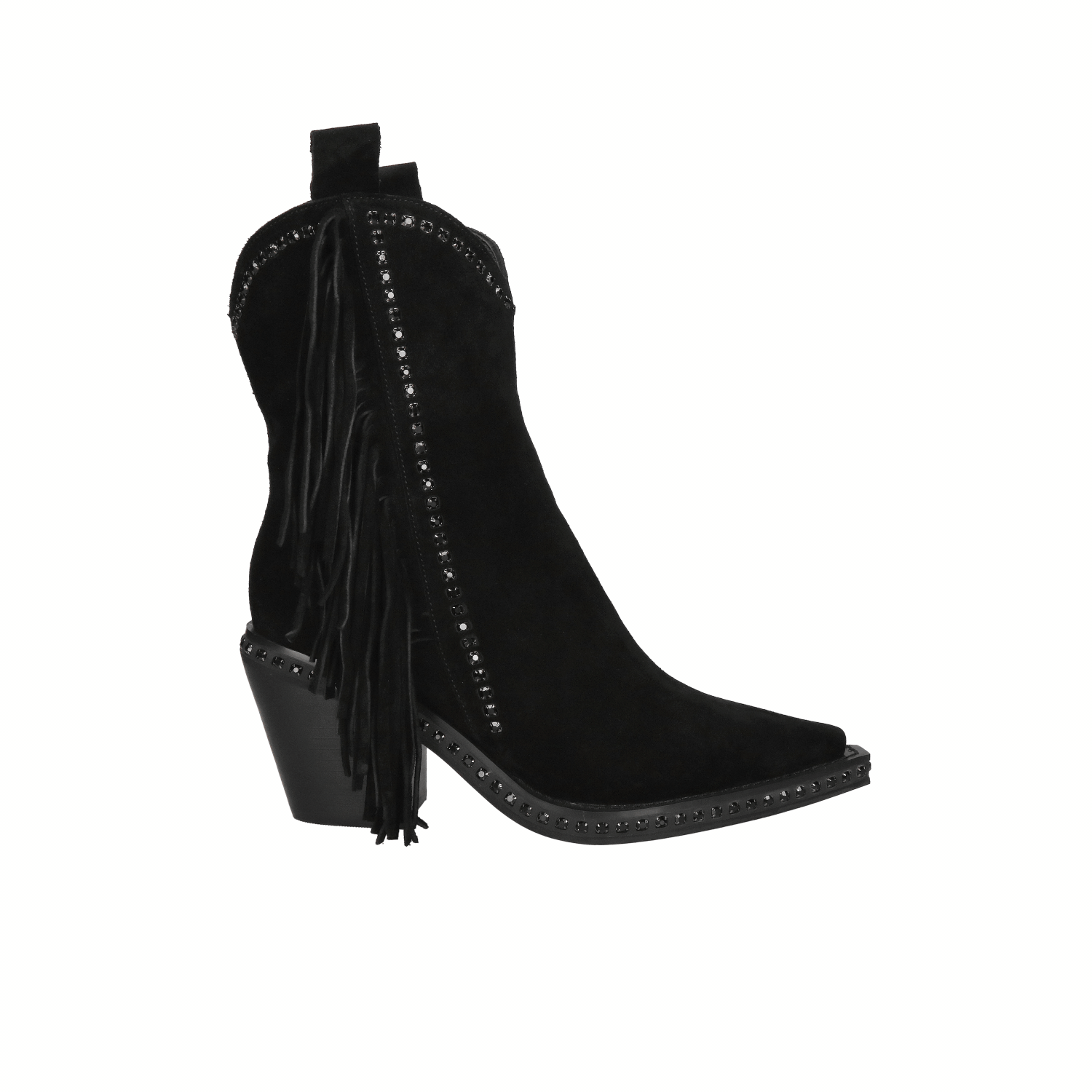 Eleganckie botki damskie ze skóry zamszowej - promocja! Eleganckie botki damskie ze skóry zamszowej - promocja!