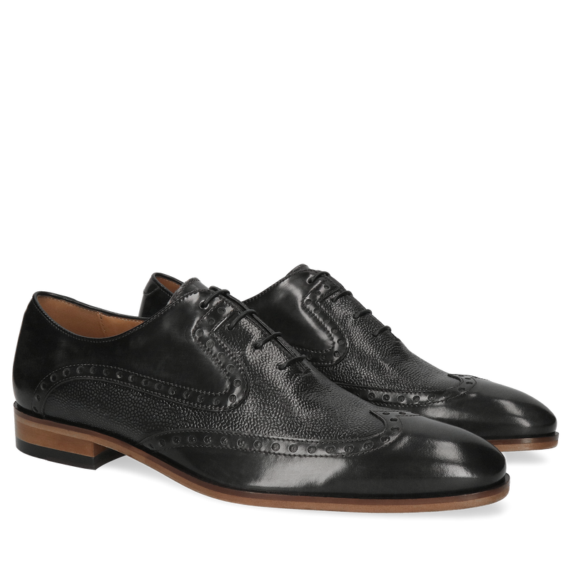 Szare oxfordy Thoma, Conhpol - polska produkcja, Oxford, Konopka Shoes