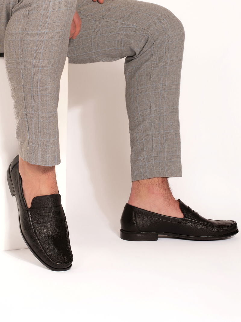 Czarne casualowe, mokasyny Adriano, Conhpol - polska produkcja, Mokasyny i loafersy, CE6340-01, Konopka Shoes Czarne casualowe, mokasyny Adriano, Conhpol - polska produkcja, Mokasyny i loafersy, CE6340-01, Konopka Shoes