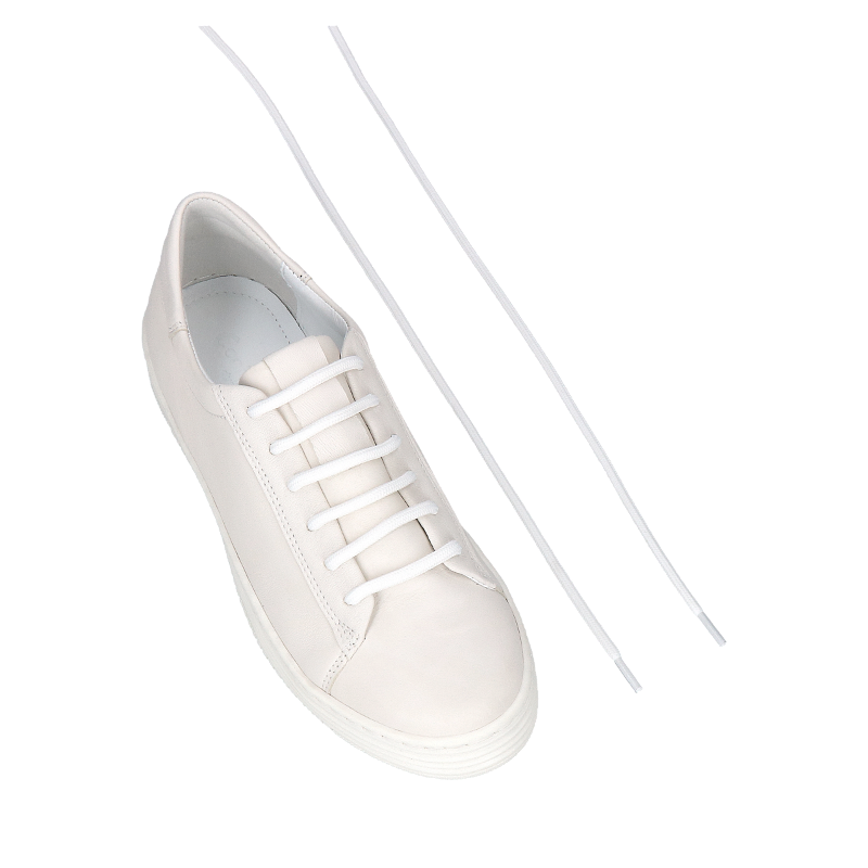 Białe sznurowadła, sznurowadła, DO0107-01, Konopka Shoes