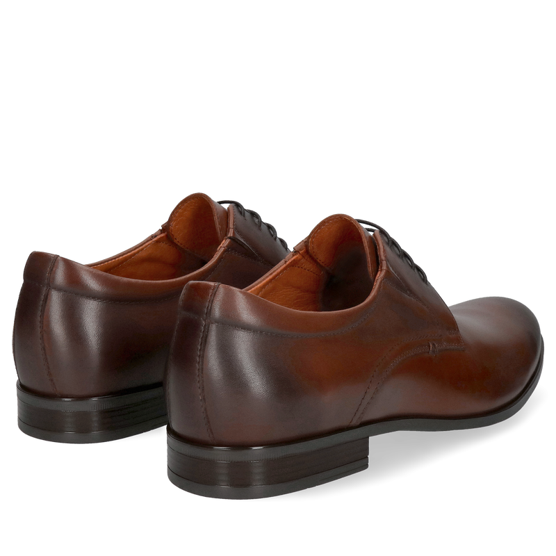 Eleganckie buty męskie do garnituru ze skóry naturalnej, derby