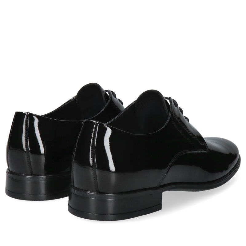 Klasyczne lakierki buty męskie do garnituru, na ślub i komunię