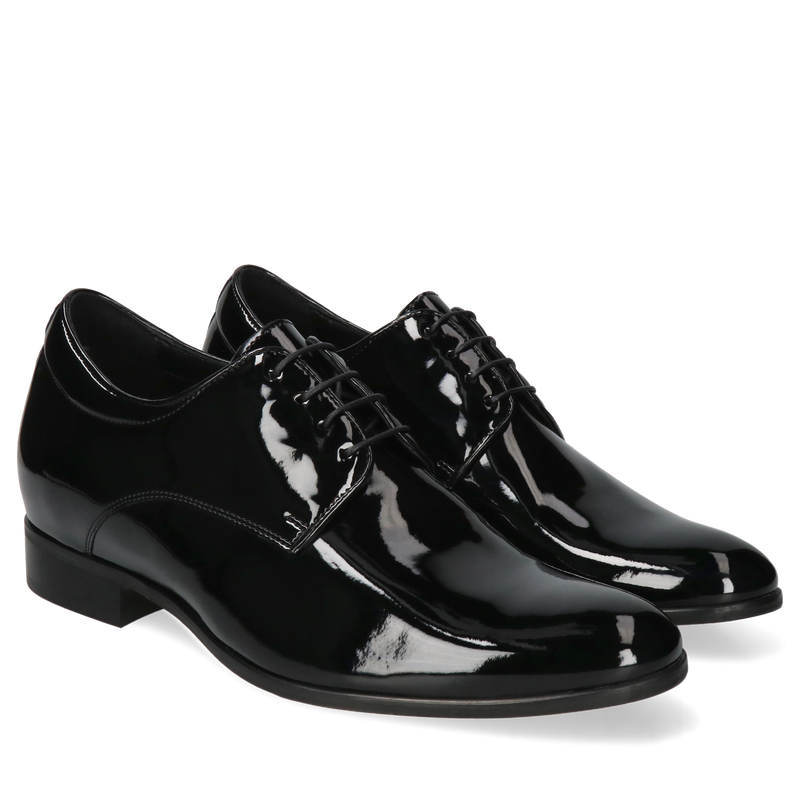 Zwiększ pewność siebie, męskie półbuty premium podwyższające wzrost