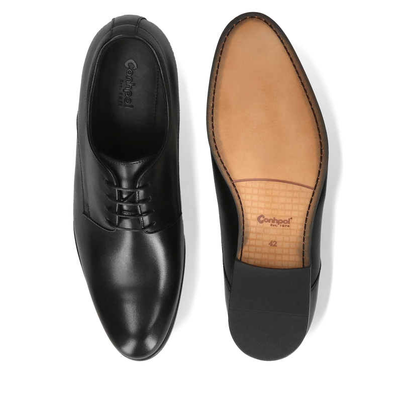 Idealne na ważne spotkania buty biznesowe podwyższające wzrost o 7 cm