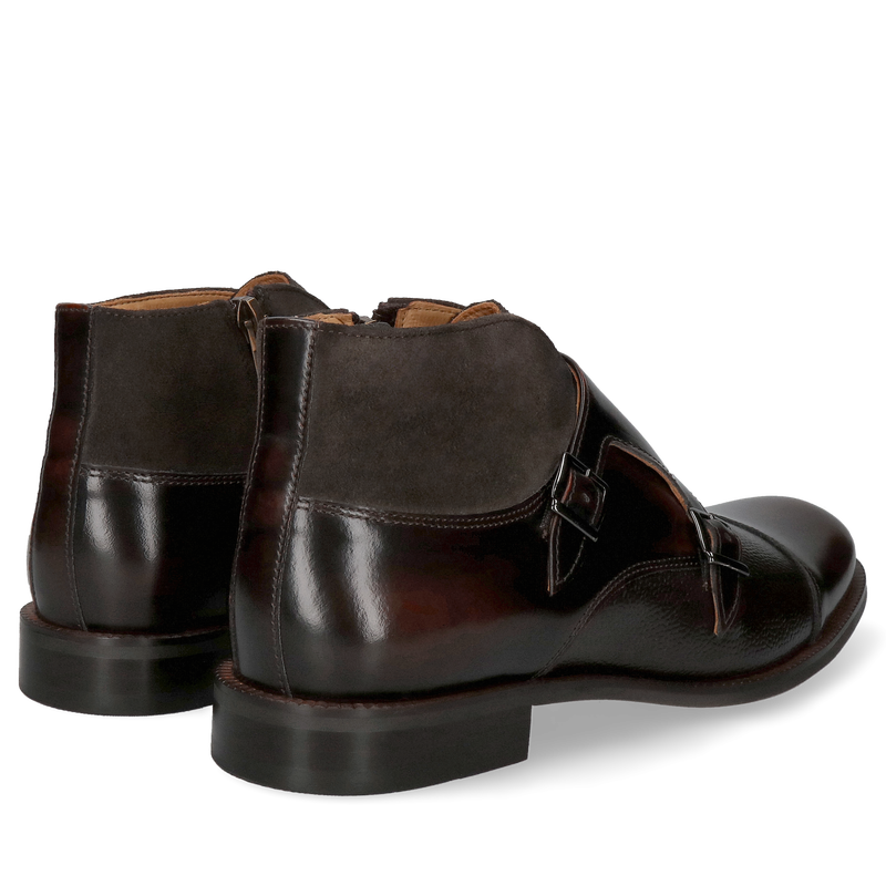 Męskie trzewiki, klasyczne monki skórzane, Conhpol, Konopka Shoes Męskie trzewiki, klasyczne monki skórzane, Conhpol, Konopka Shoes
