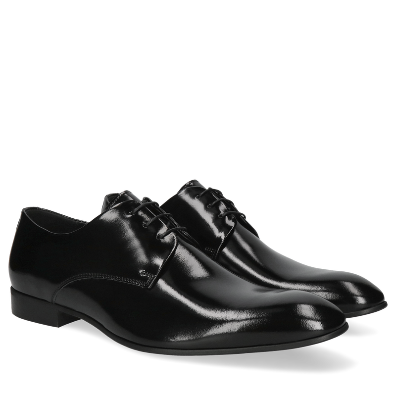 Półbuty wizytowe ze skóry, buty na studniówkę do garnituru