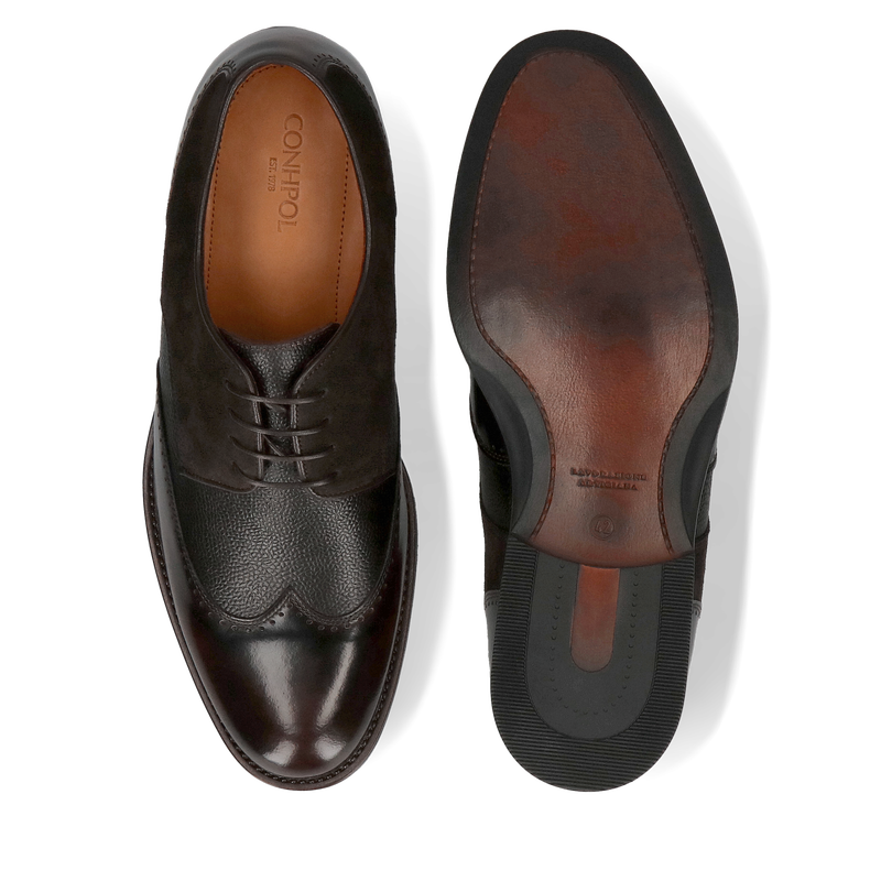 Półbuty skórzane podwyższające wzrost, buty biznesowe, symbol prestiżu