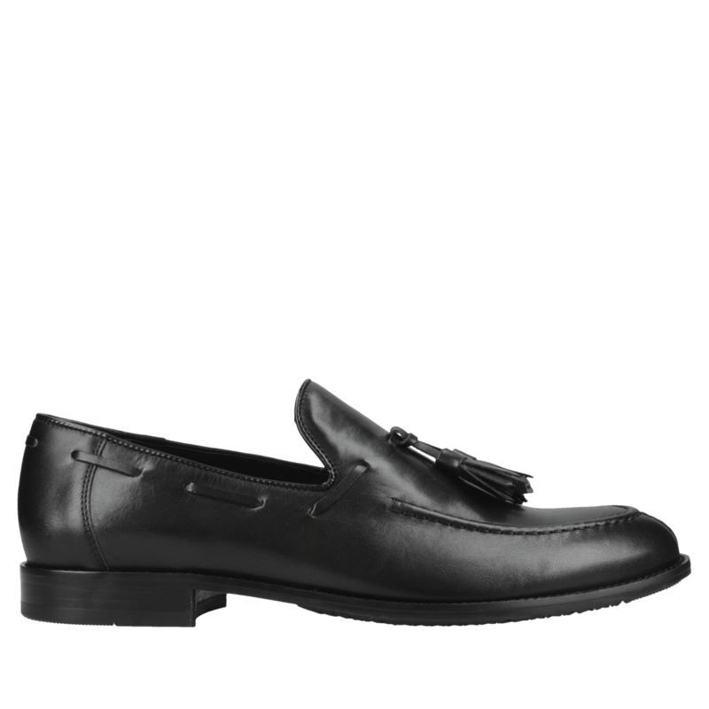 Czarne, casualowe loafersy Lorenzo, Conhpol - polska produkcja, CE4868-01, Mokasyny i Loafersy, Konopka Shoes Czarne, casualowe loafersy Lorenzo, Conhpol - polska produkcja, CE4868-01, Mokasyny i Loafersy, Konopka Shoes
