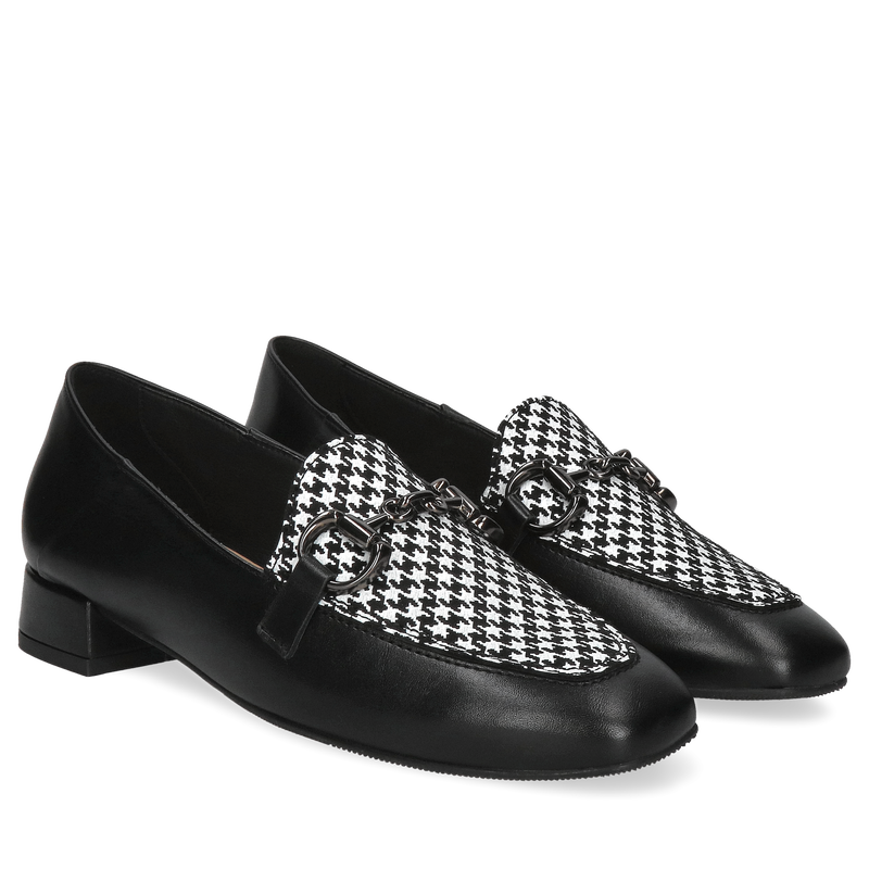 Damskie loafersy skórzane na niskim obcasie - elegancja i komfort