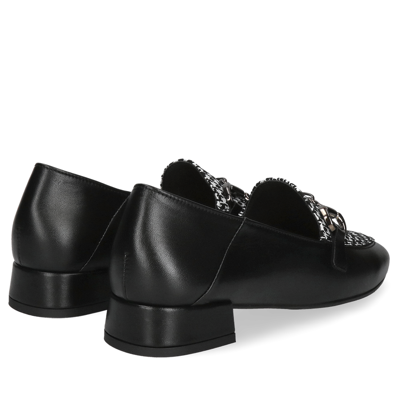 Damskie loafersy skórzane na niskim obcasie - elegancja i komfort