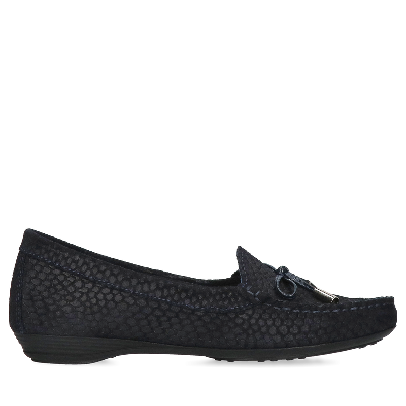 Granatowe mokasyny Filipe Shoes, FI0393-06, Loafersy i mokasyny, Konopka Shoes