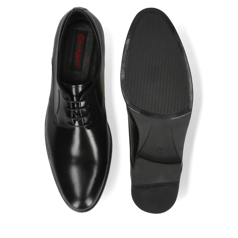 Półbuty męskie skórzane, wytworne, ręcznie szyte w Polsce, Conhpol, Konopka shoes