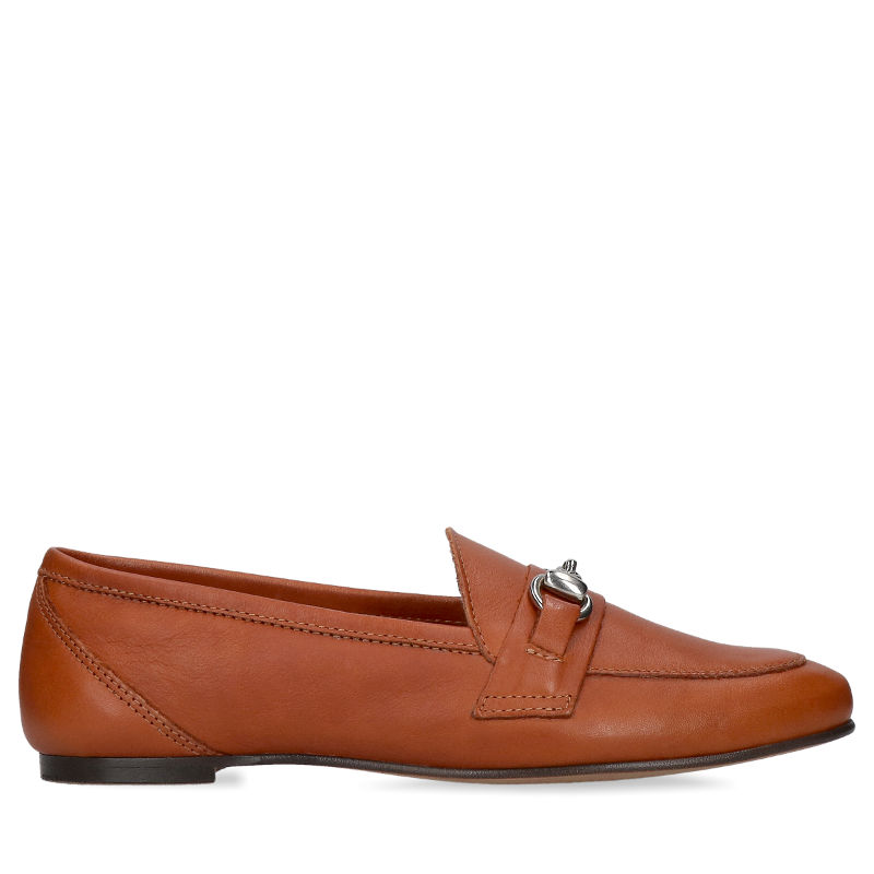 Brązowe mokasyny Filipe Shoes, FI0404-02, Loafersy i mokasyny, Konopka Shoes