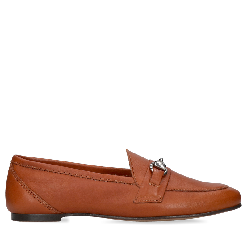 Brązowe mokasyny Filipe Shoes, FI0404-02, Loafersy i mokasyny, Konopka Shoes