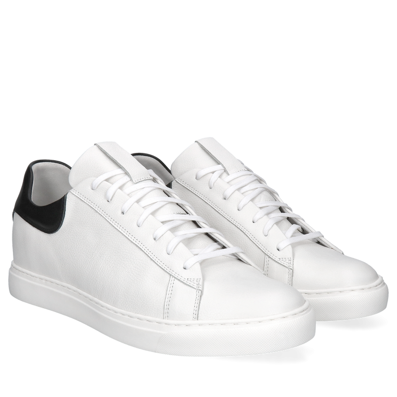 Buty sportowe męskie ze skóry, podnoszące wzrost, Polska produkcja, Conhpol, Konopka shoes