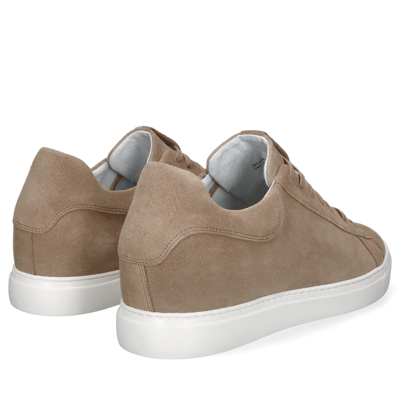 Męskie sneakersy podwyższające ze skóry, komfort i styl na co dzień