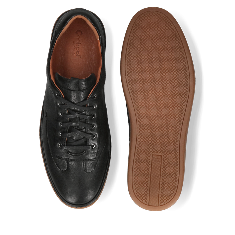 Buty lifestyle męskie, skóra, lekkie i elastyczne polskiej produkcji, Conhpol Dynamic, Konopka shoes