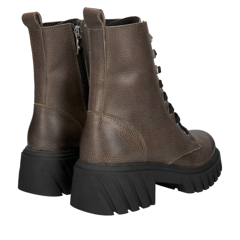 Skórzane botki damskie zimowe- ponadczasowy design