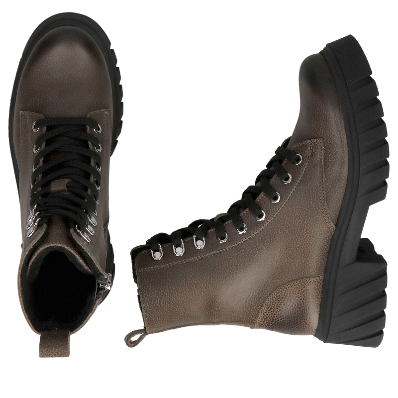 Skórzane botki damskie zimowe- ponadczasowy design