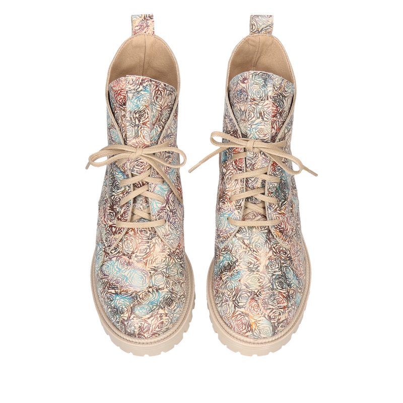 Kolorowe botki na grubej podeszwie - stabilność i wygoda, Conhpol Relax, Konopka Shoes