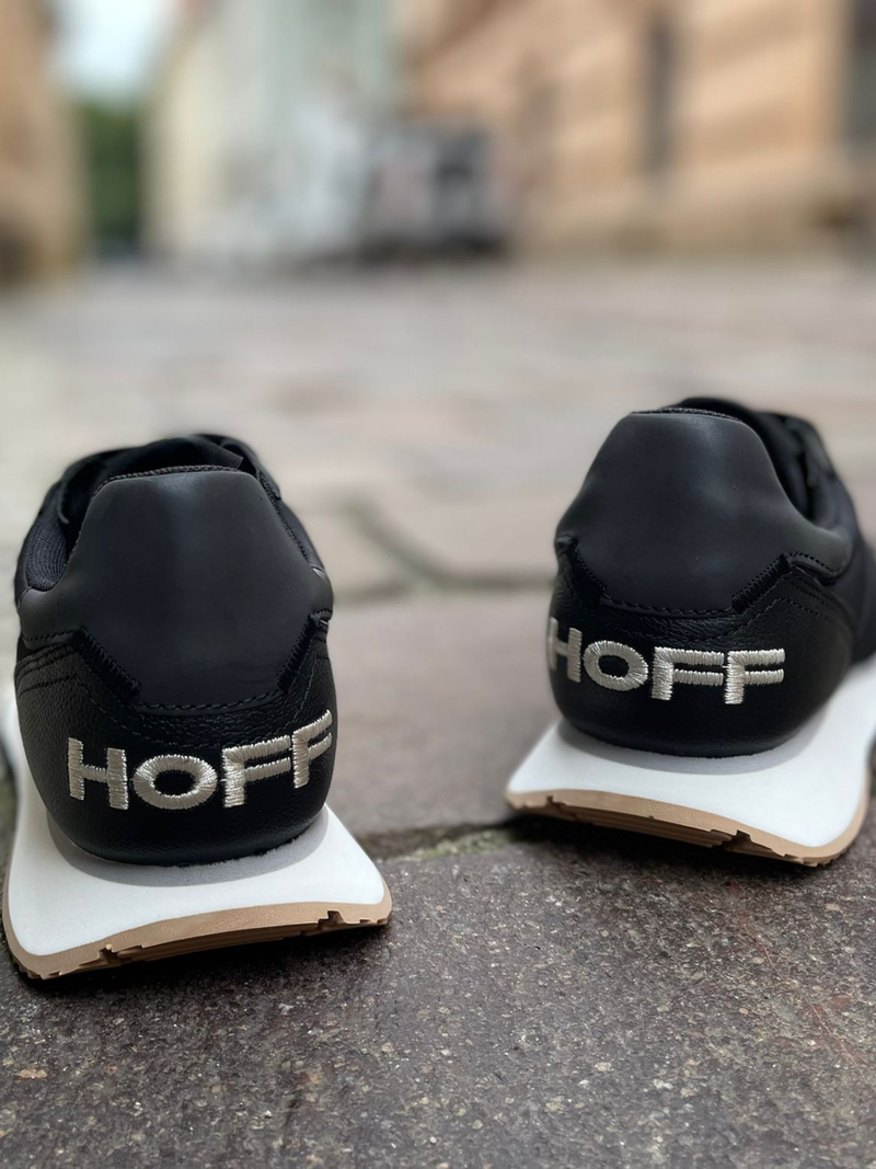 Wygodne buty męskie, czarne adidasy, modny design, wysoka jakość, Konopka shoes