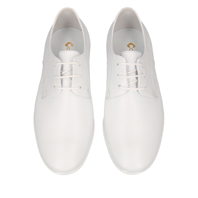 Białe buty komunijne Karol, Conhpol, Konopka Shoes