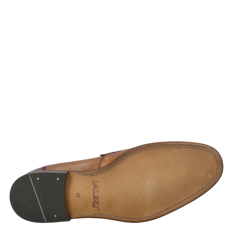 Brązowe loafersy męskie z imitacją skóry krokodyla – eleganckie mokasyny, Conhpol, Konopka Shoes