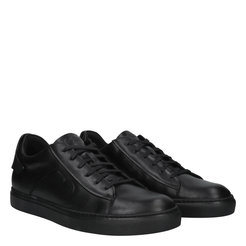 Super lekkie sportowe buty męskie, sneakersy czarne do jeansów