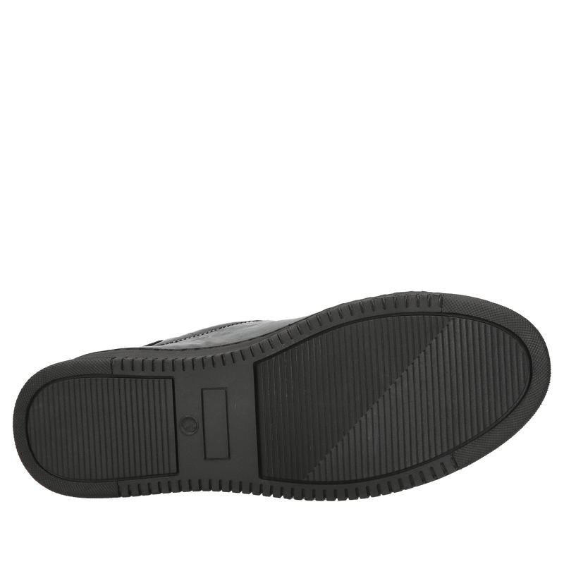 Sneakersy damskie ze skóry lakierowanej, wygodne na czarnej podeszwie, Conhpol Dynamic, Konopka Shoes