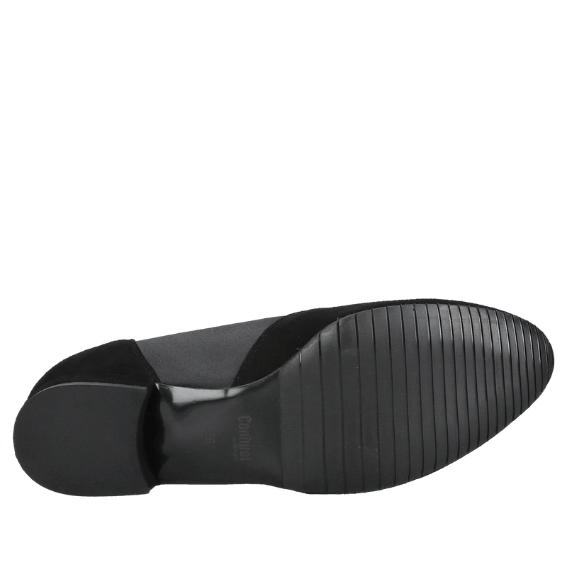 Eleganckie półbuty damskie wsuwane na niskim obcasie, komfortowe i stylowe