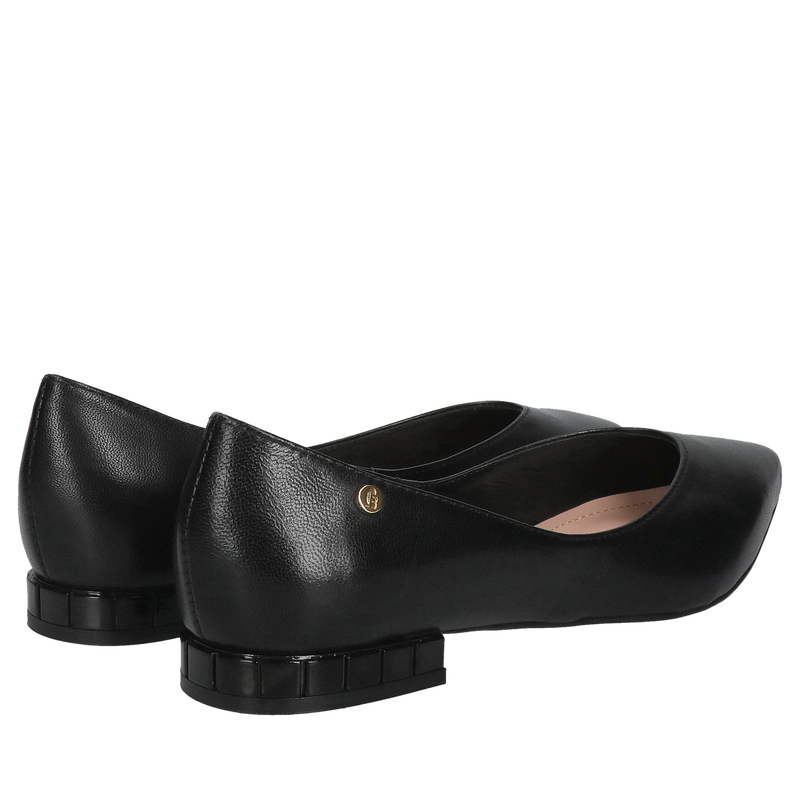 Damskie baleriny do szpica ze skóry naturalnej, modne i wygodne