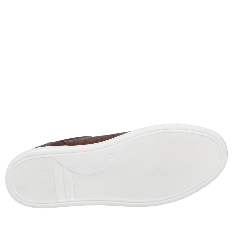 Obuwie męskie sportowe ze skóry naturalnej klasyczny design