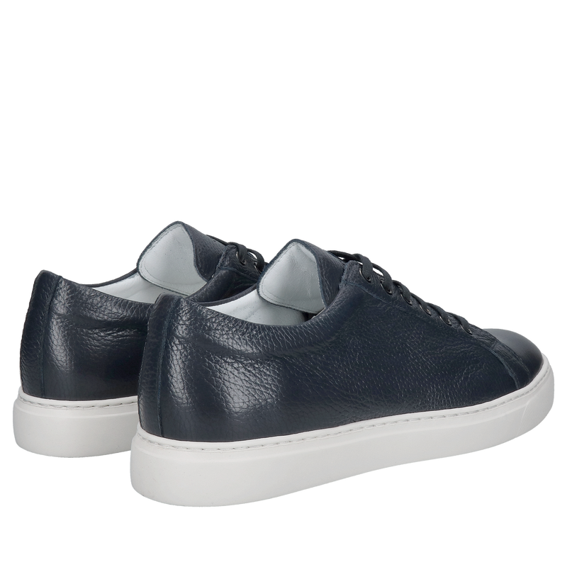 Męskie granatowe adidasy wysoka jakość, wychodne , Conhpol Dynamic, Konopka shoes