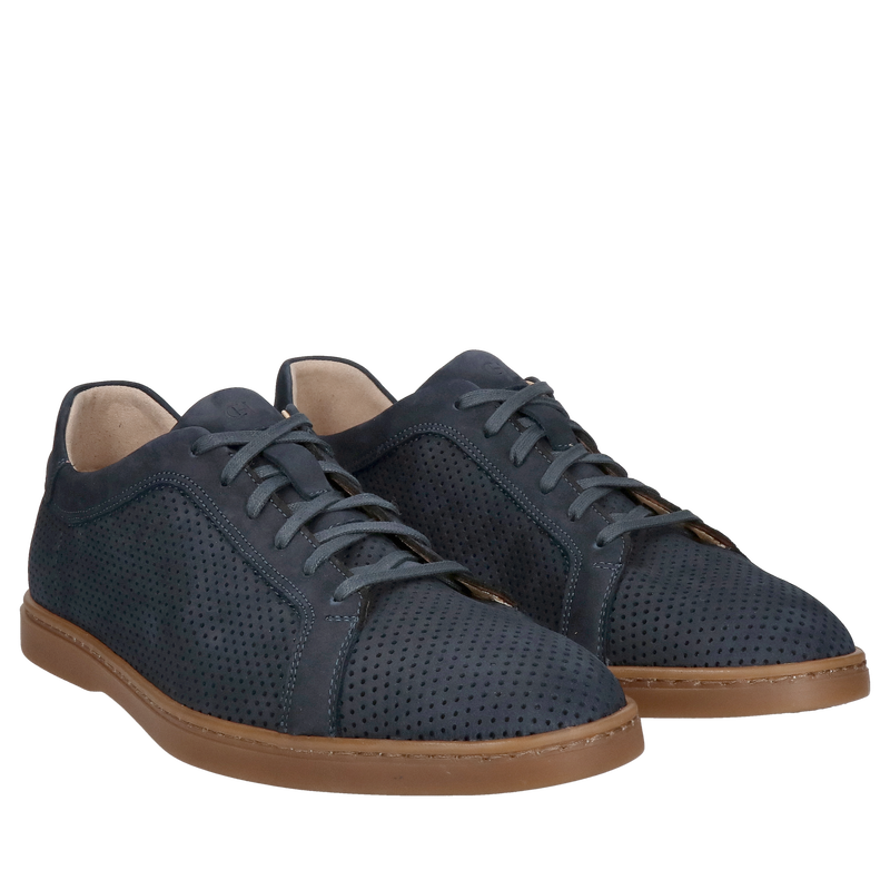 Idealne na co dzień buty męskie sneakersy skórzane